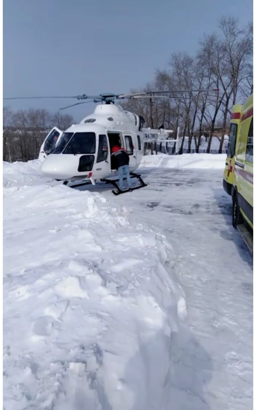 Детская городская больница Нижнего Тагила готова принимать экстренных больных на вертолетной площадке