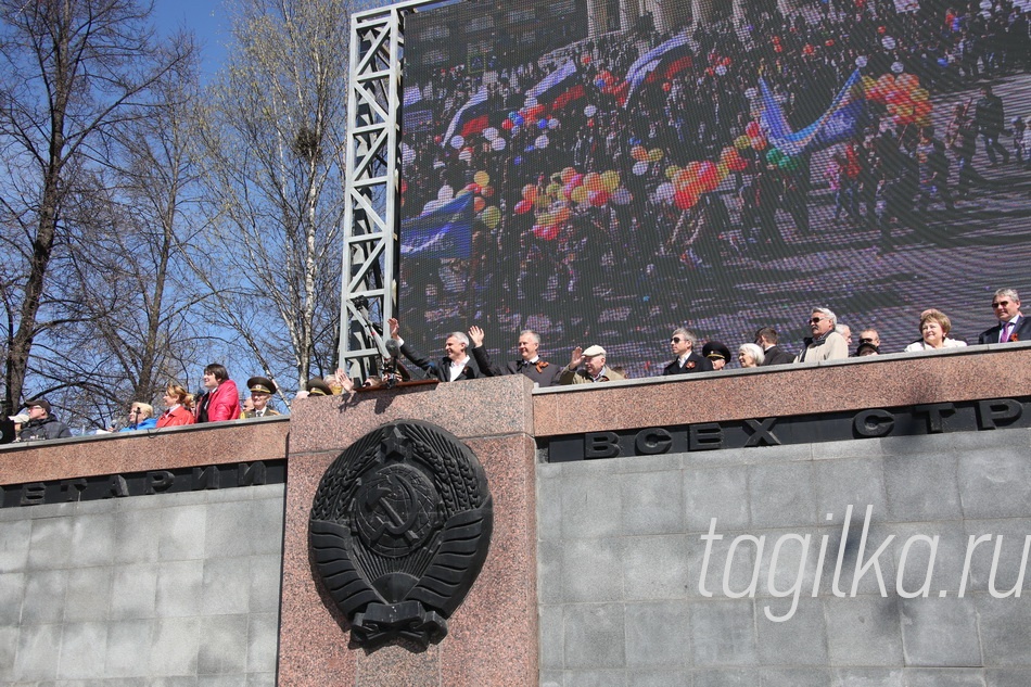 День Победы! Праздничная демонстрация. Продолжение.