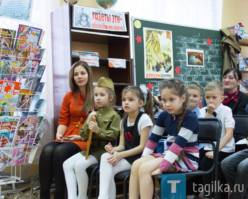 Тагильские малыши собрались на поэтический марафон