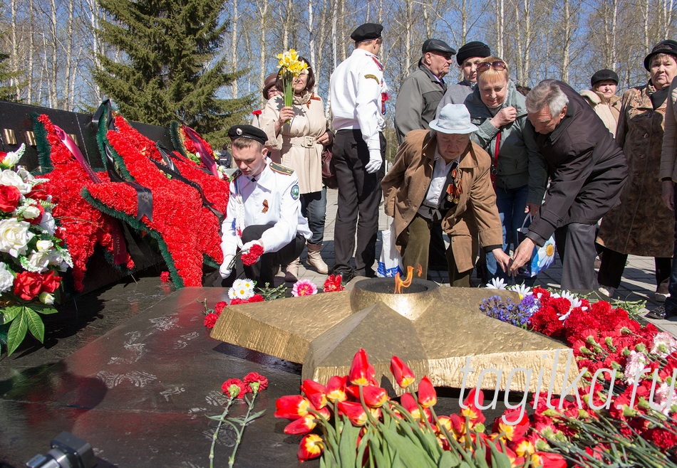 Митинг на мемориале центрального городского кладбища «Рогожино»