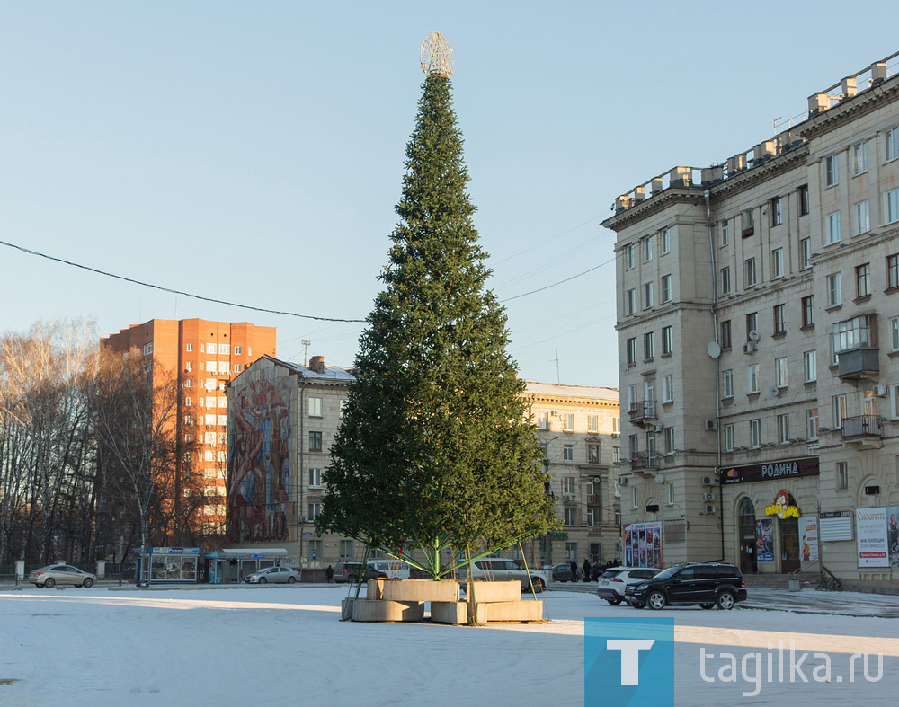 В Нижнем Тагиле строится ледовый городок