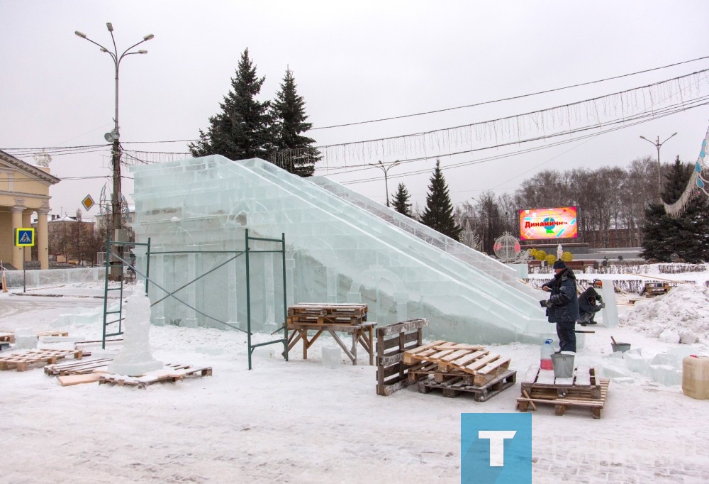 Ледовый городок. 22.12.2018.