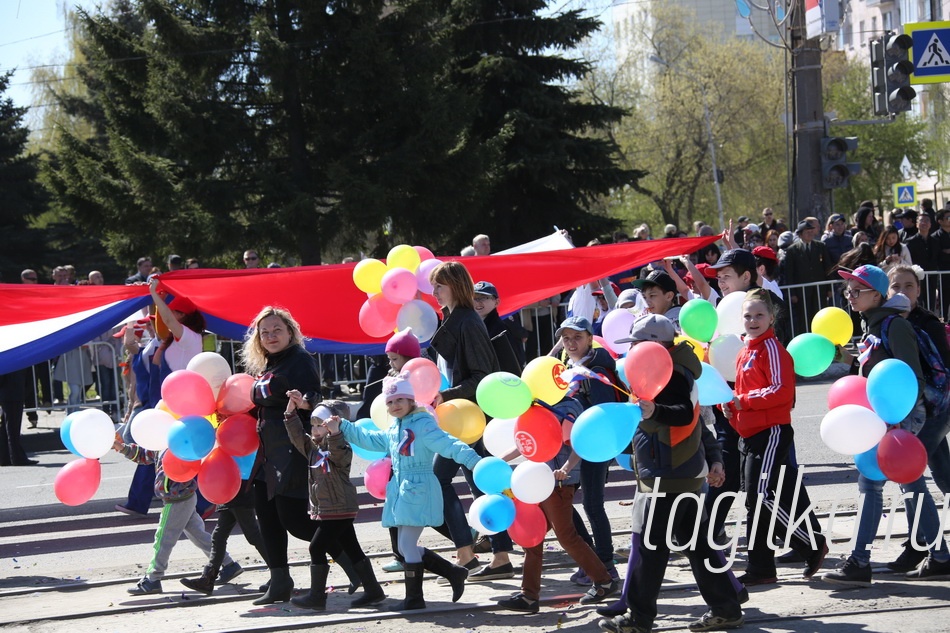 День Победы! Праздничная демонстрация. Продолжение.