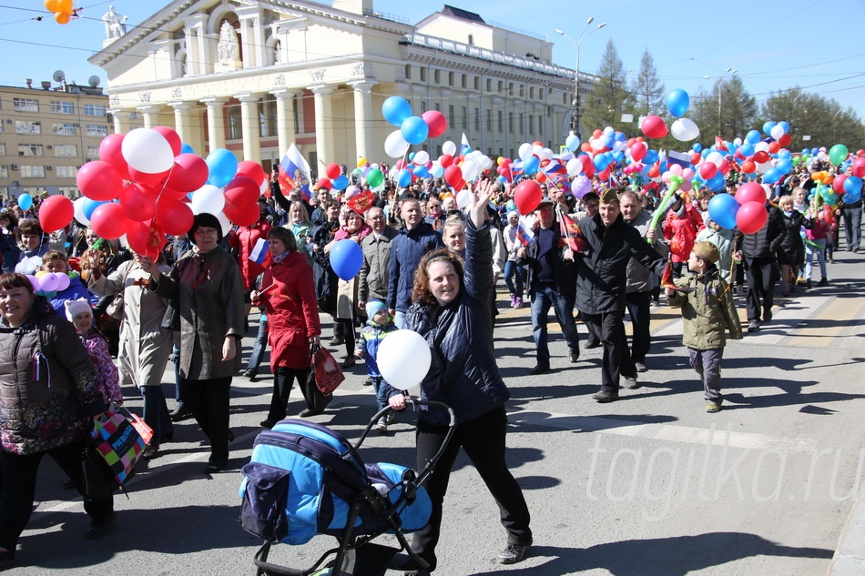 День Победы! Праздничная демонстрация. Продолжение.