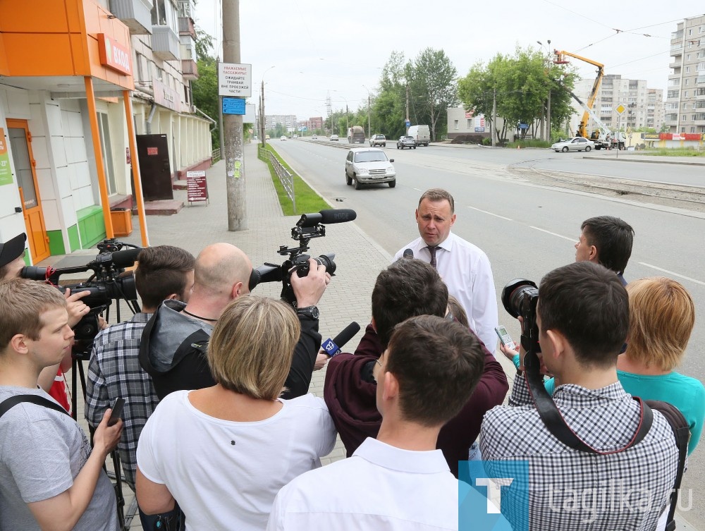 Объезд временно исполняющего полномочия главы Нижнего Тагила Владислава Пинаева по благоустройству  города