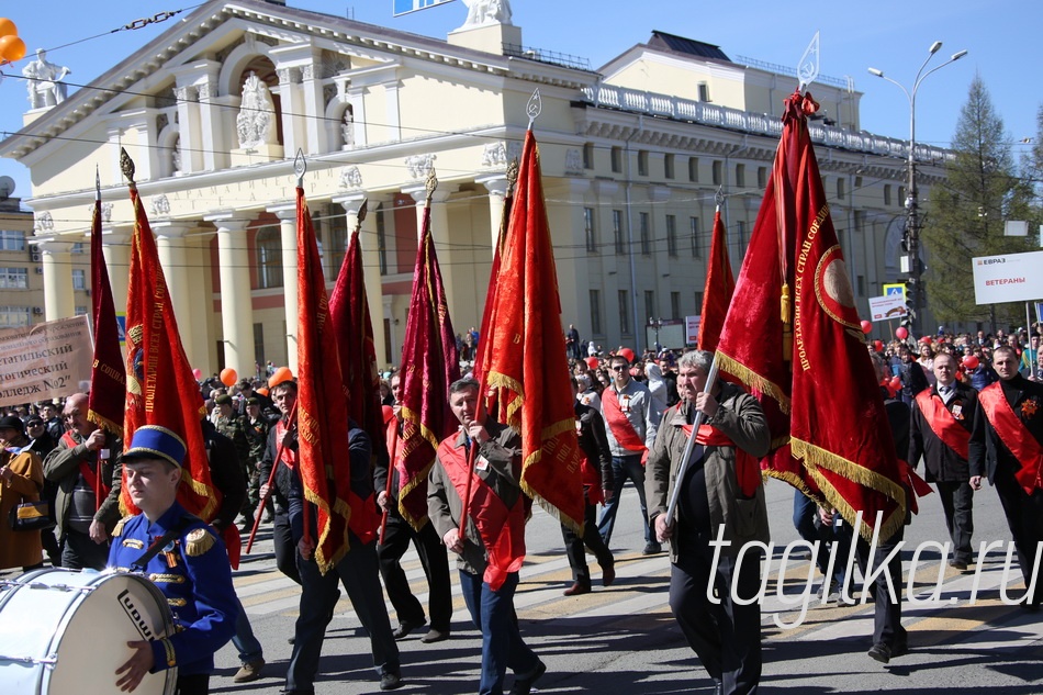 День Победы! Праздничная демонстрация. Продолжение.