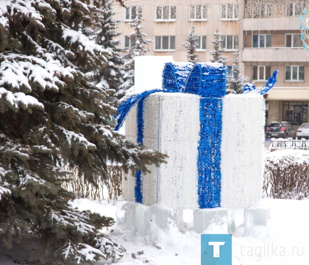 Ледовый городок на Театральной площади. 13.12.2017