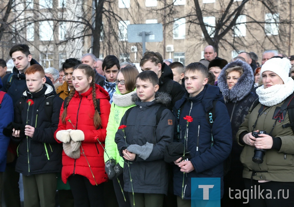 Митинг к 30-летию вывода войск из Афганистана