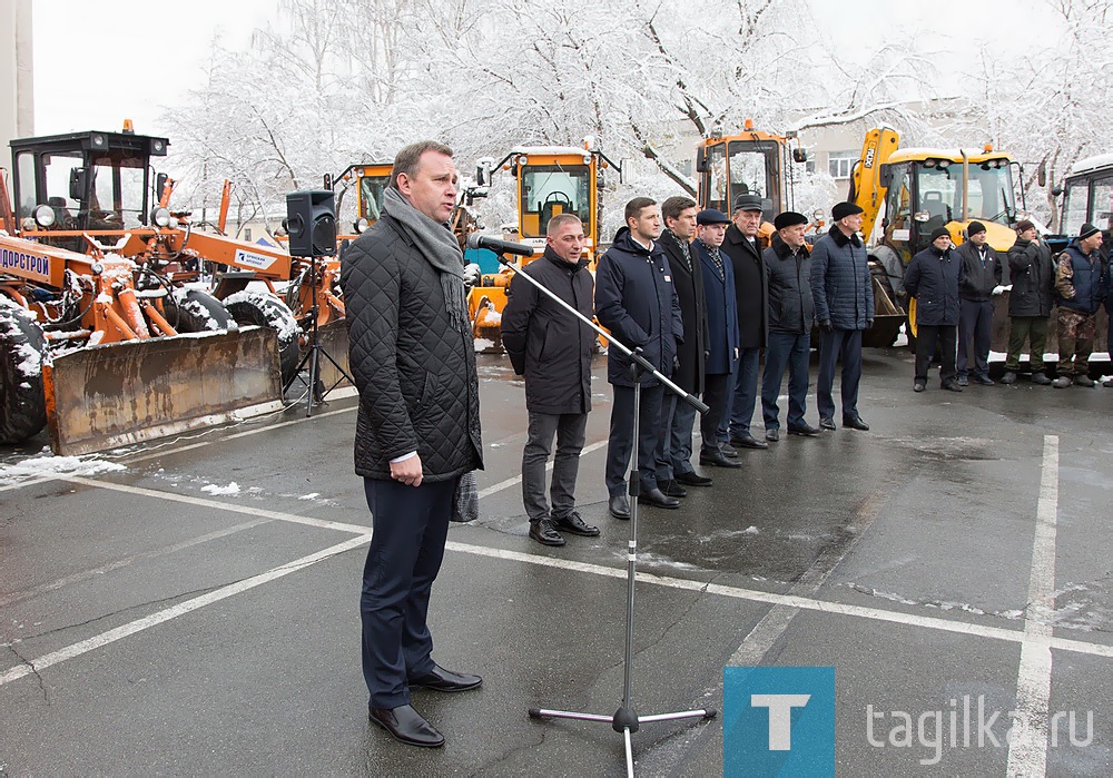 Парад коммунальной техники