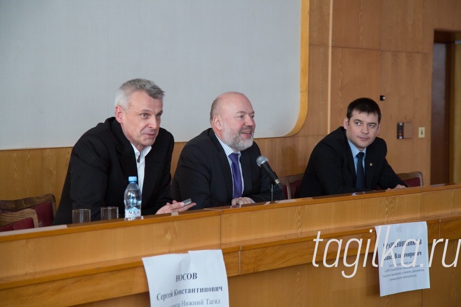 Депутат Государственной думы П.В. Крашенинников в Нижнем Тагиле.