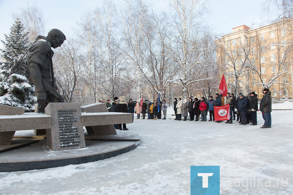 Митинг, посвященный годовщине вывода войск из Афганистана