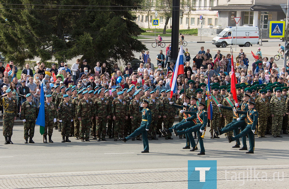 Тагильчане встретили 76-ю годовщину Победы в Великой Отечественной войне