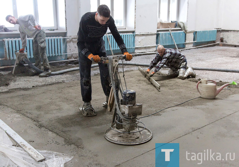 В Нижнем Тагиле продолжается ремонт Городского дворца детского и юношеского творчества