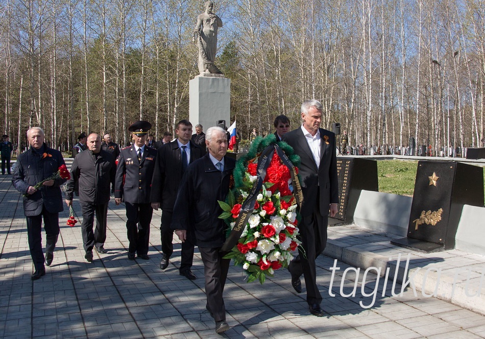Митинг на мемориале центрального городского кладбища «Рогожино»