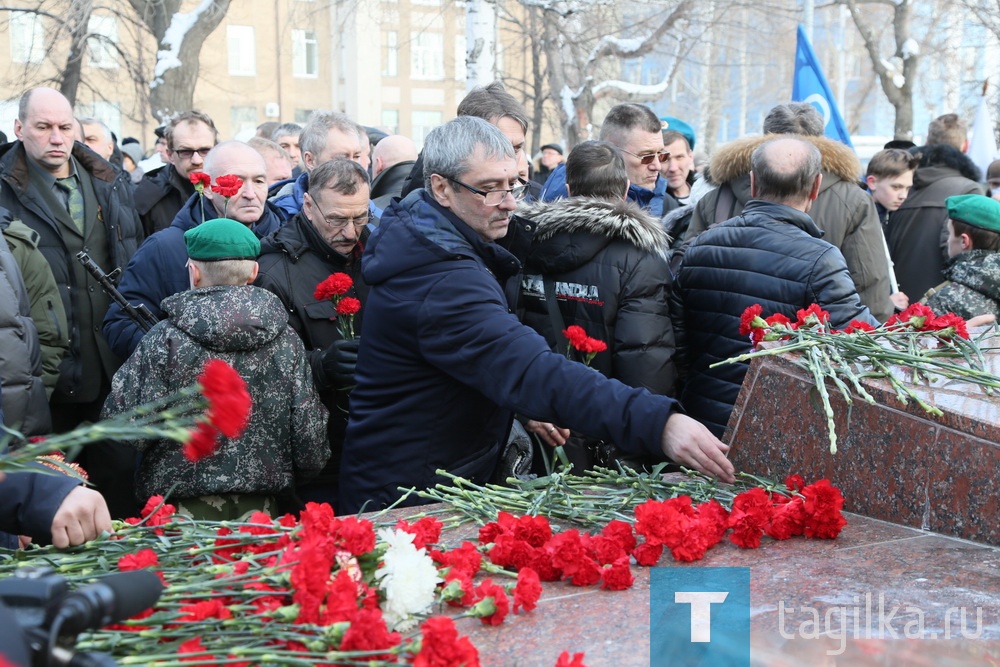 Митинг к 30-летию вывода войск из Афганистана