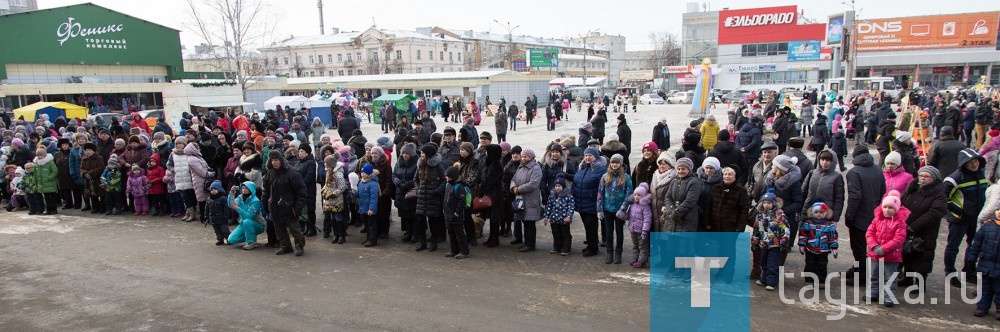 «Наша Масленица». Площадка перед ДК «Юбилейный».