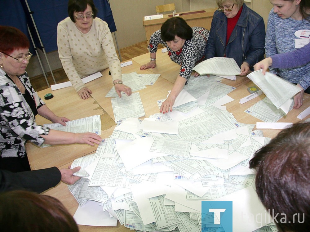 В Нижнем Тагиле явка в три раза выше