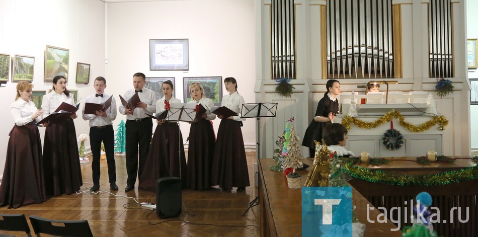 Хор "Воскресение".Репетиция.