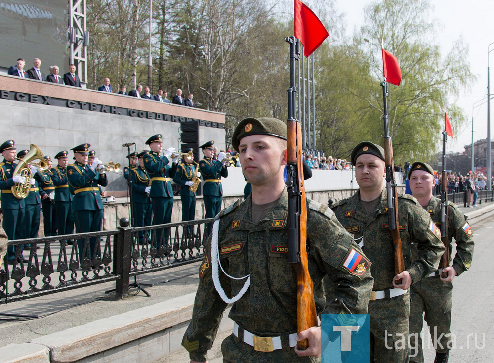 Тагильчане встретили 76-ю годовщину Победы в Великой Отечественной войне