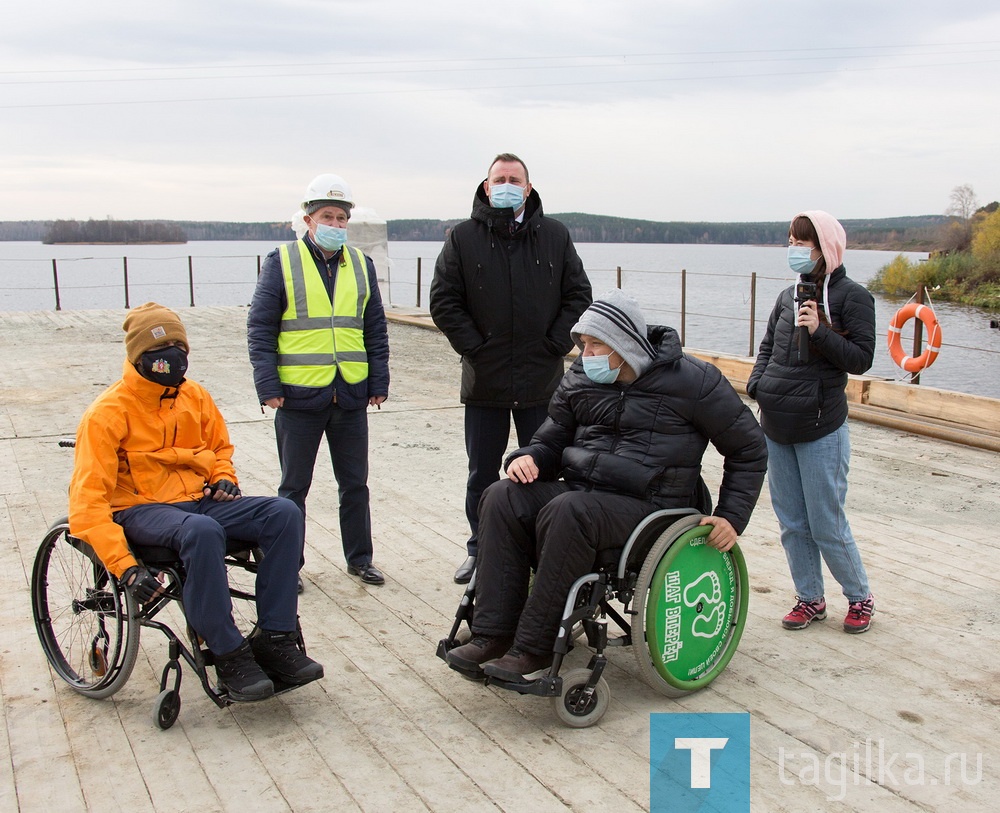 Строительство моста через Тагильский пруд