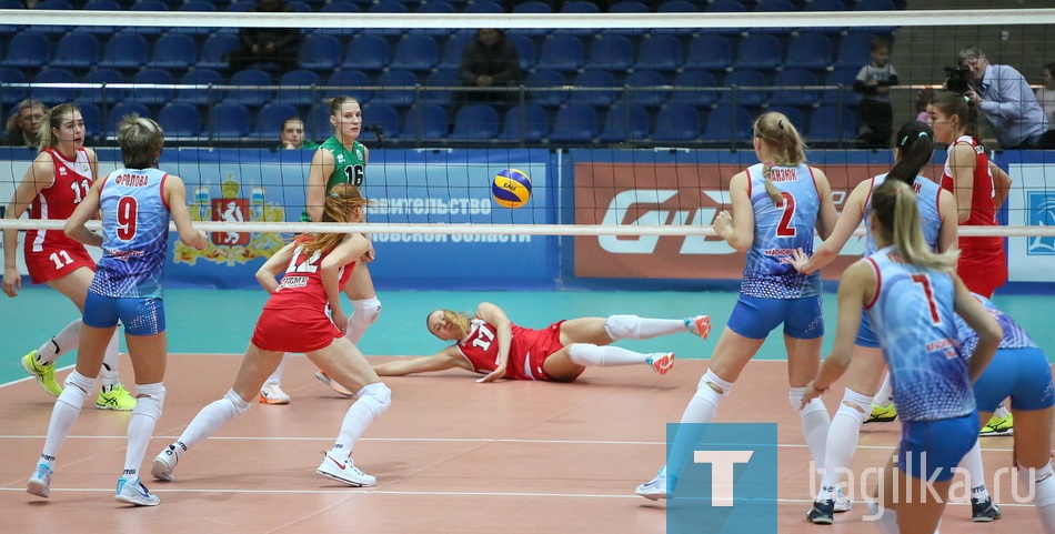 Волейбол. Уралочка-Енисей. 3:1