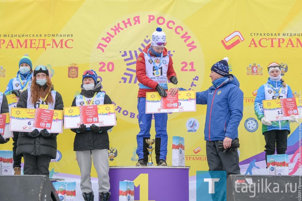 В Нижнем Тагиле прошел профессиональный забег 39-й открытой Всероссийской массовой лыжной гонки «Лыжня России»