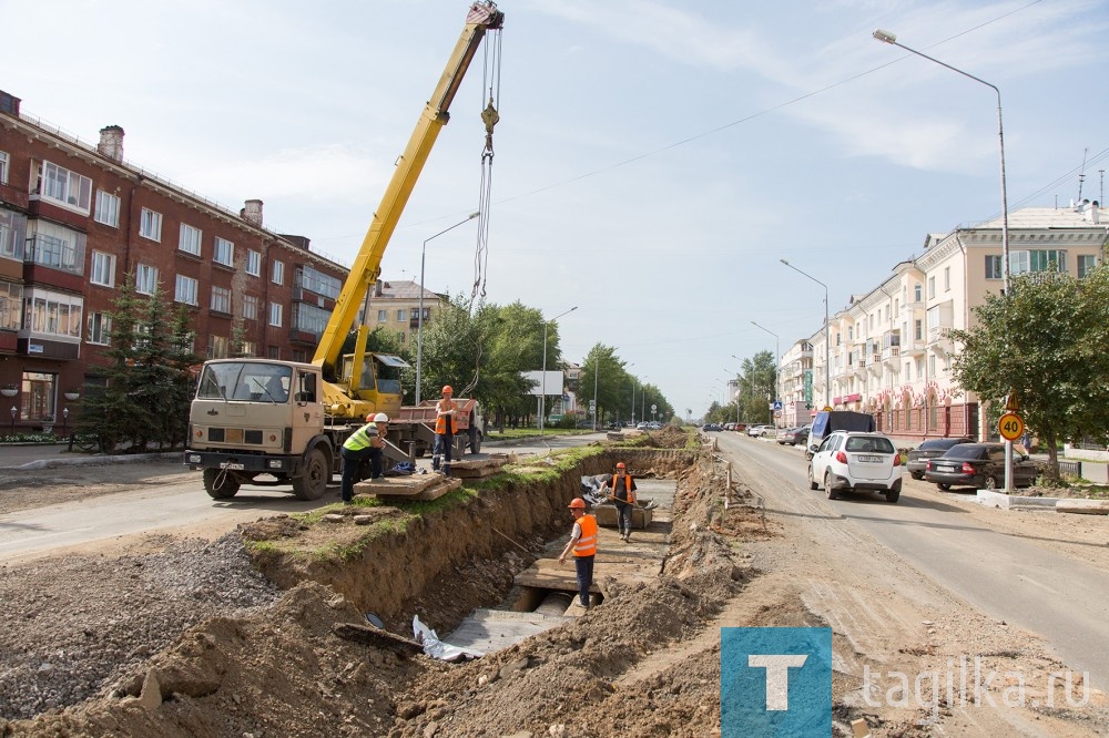 На Вагонке большие работы ведутся на объектах социальной, инженерной и транспортной инфраструктуры