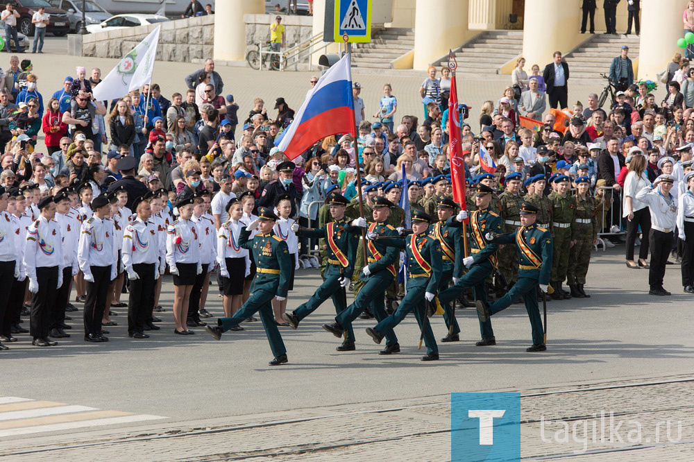 Тагильчане встретили 76-ю годовщину Победы в Великой Отечественной войне