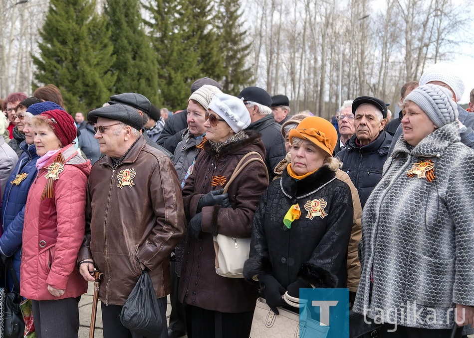 Митинг, посвященный 72-ой годовщине Победы в Великой Отечественной войне