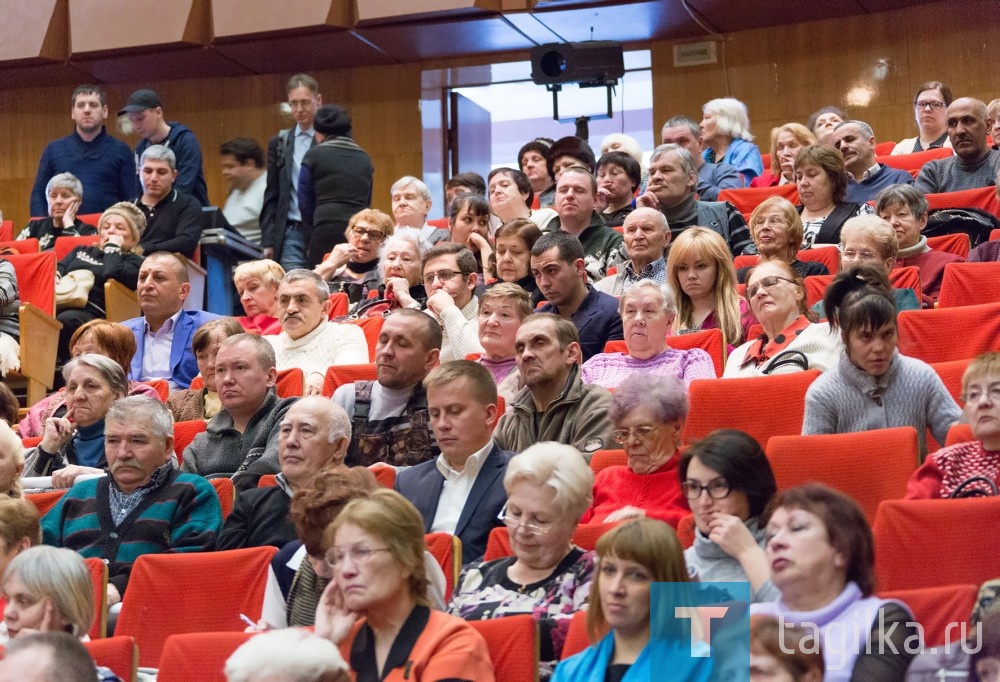 Встреча представителей общественной палаты города и активистов 250 общественных организаций.