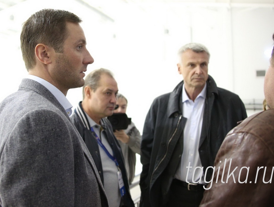 Сергей Носов и Алексей Морозов посетили ФОК «Президентский»