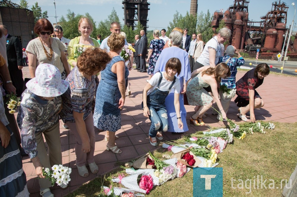 Митинг посвященный Дню металлурга.