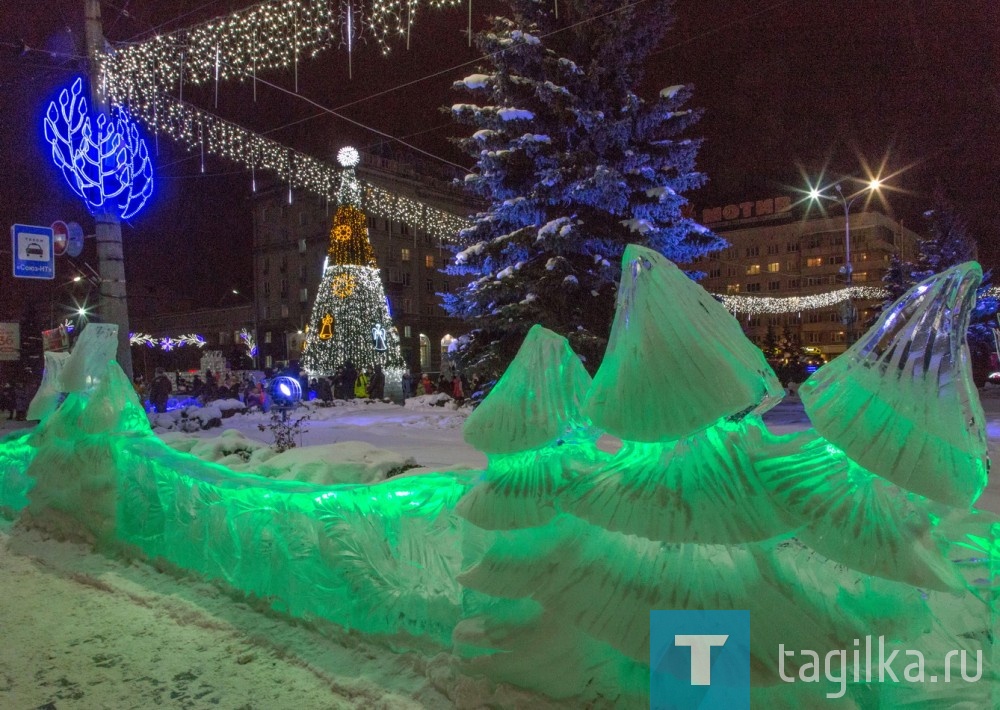Открытие городской новогодней елки -2017