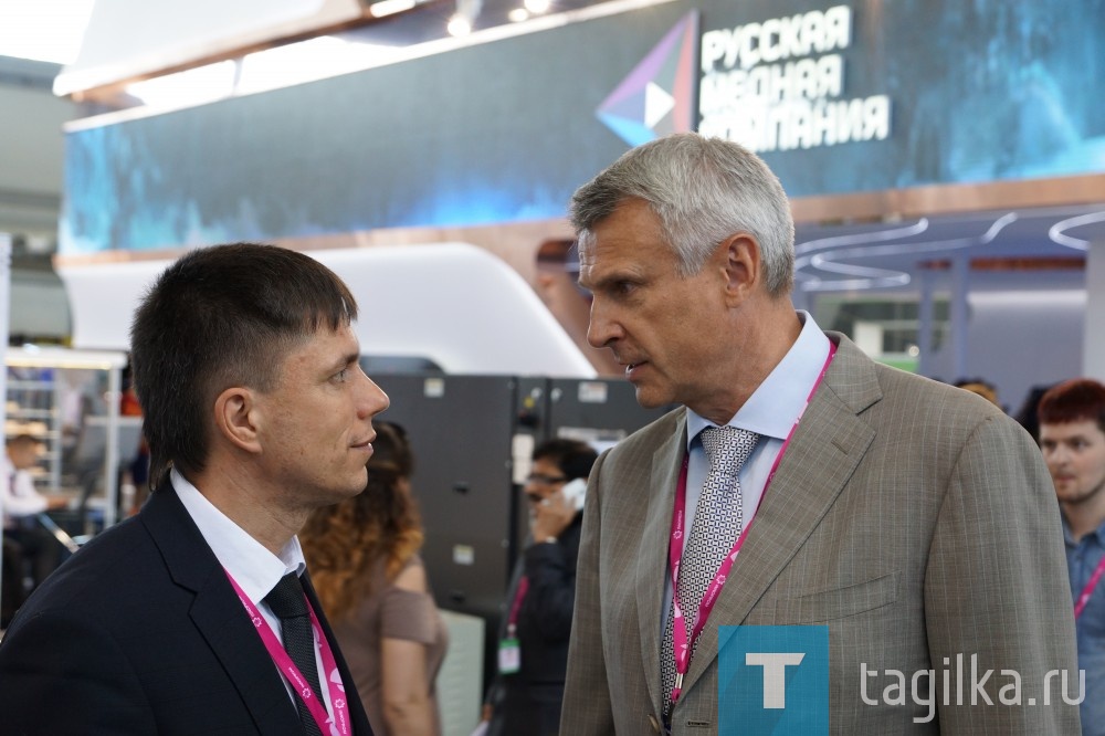 Мэр Нижнего Тагила Сергей Носов посетил INNOPROM