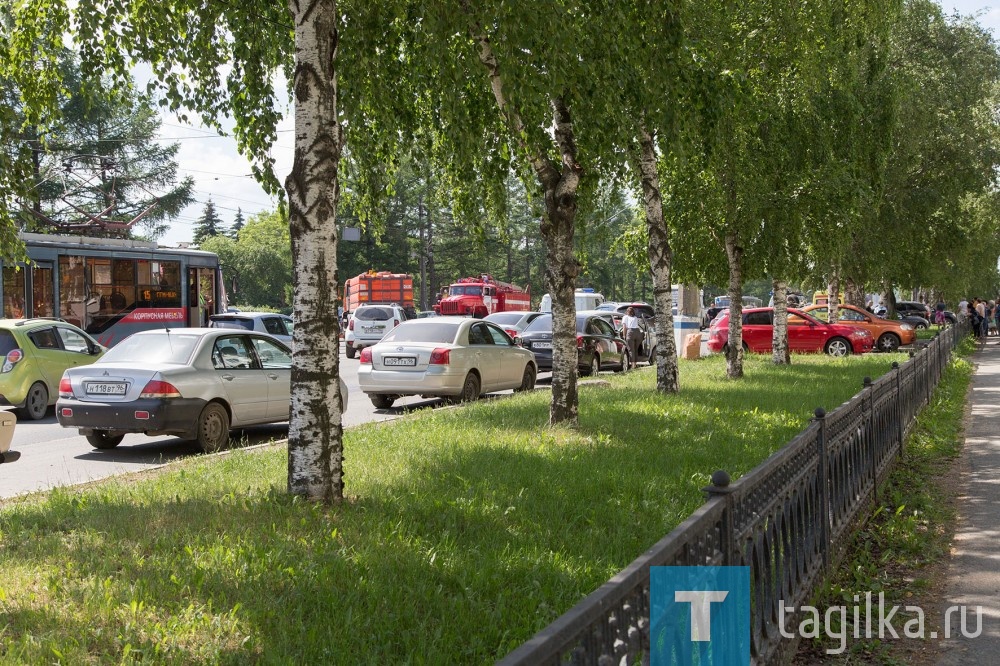 В центре Нижнего Тагила произошло ДТП с участием автобуса