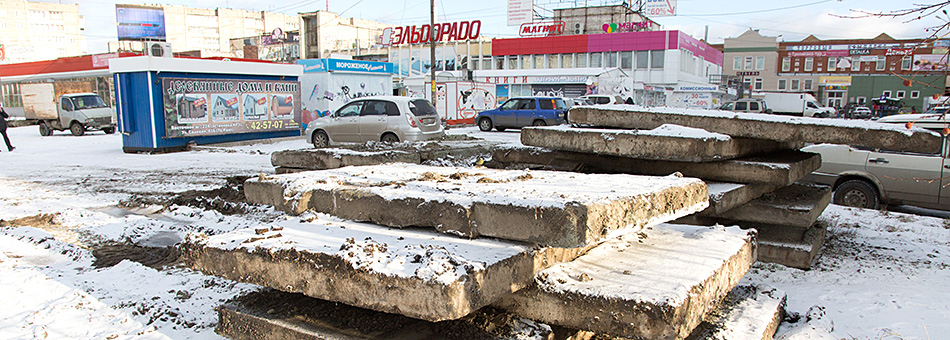 Облагородить торговую площадь - вот это задачка!