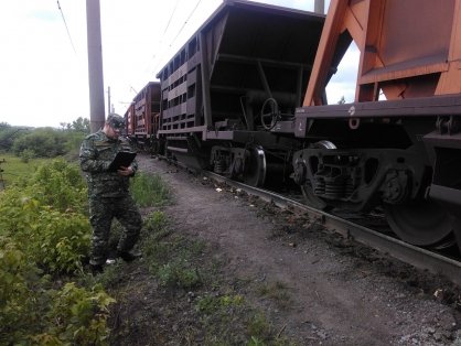 16 вагонов с железной рудой сошли с рельсов на станции Смычка