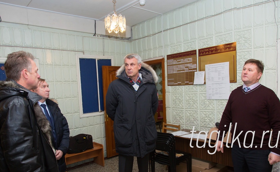 Объезд главы города.Музыкальная школа N3. ФОК Президентский.
