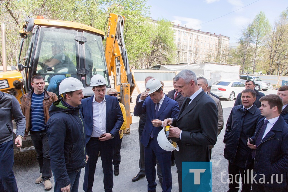 И.О.губернатора Свердловской области Евгений Куйвашев продолжает знакомство с социальными проектами Нижнего Тагила