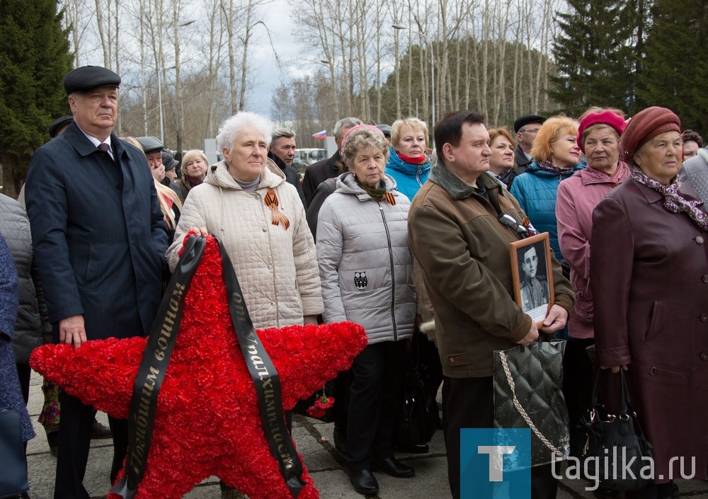 Городской митинг, посвященный 73-й годовщине Победы в Великой Отечественной войне