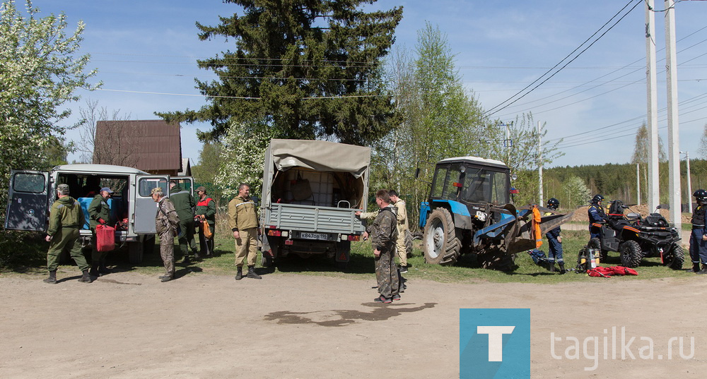 Потушили условное пламя: под Нижним Тагилом прошли пожарные учения