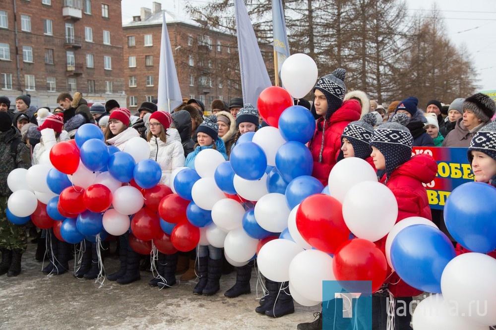 Митинг, посвященный 75-летию победы в Сталинградской битве