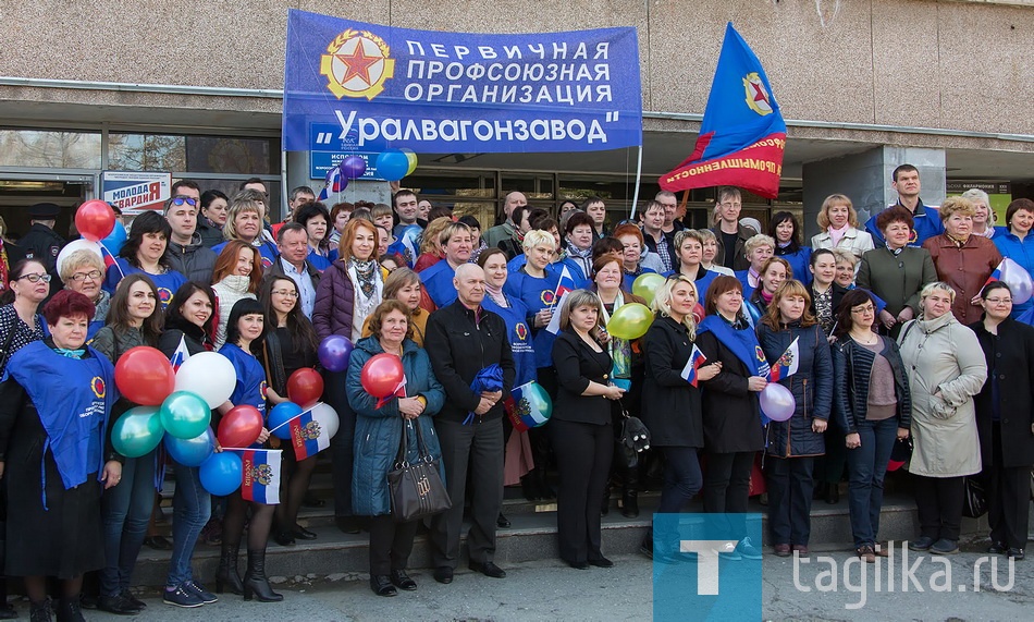 В Нижнем Тагиле празднуют Первомай