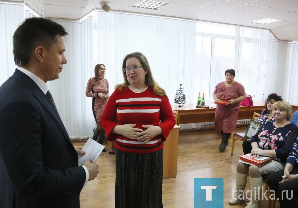Награждение победителей конкурса "Новогодний ТОС".