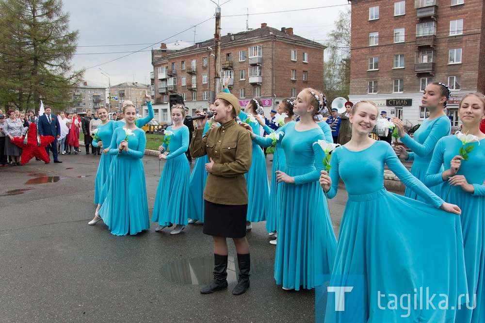 У памятника тагильчанам – Героям Советского Союза состоялся митинг