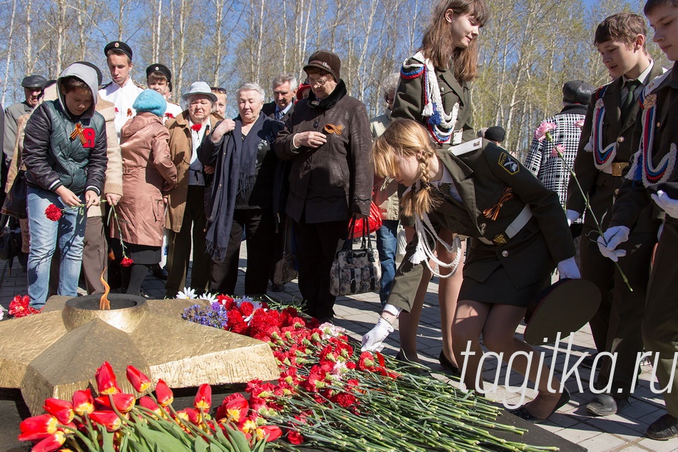 Митинг на мемориале центрального городского кладбища «Рогожино»