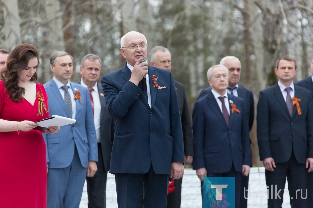 Митинг, посвященный Дню Победы в Великой Отечественной войне 1941-1945 гг. Мемориал Воинской Славы, Рогожино