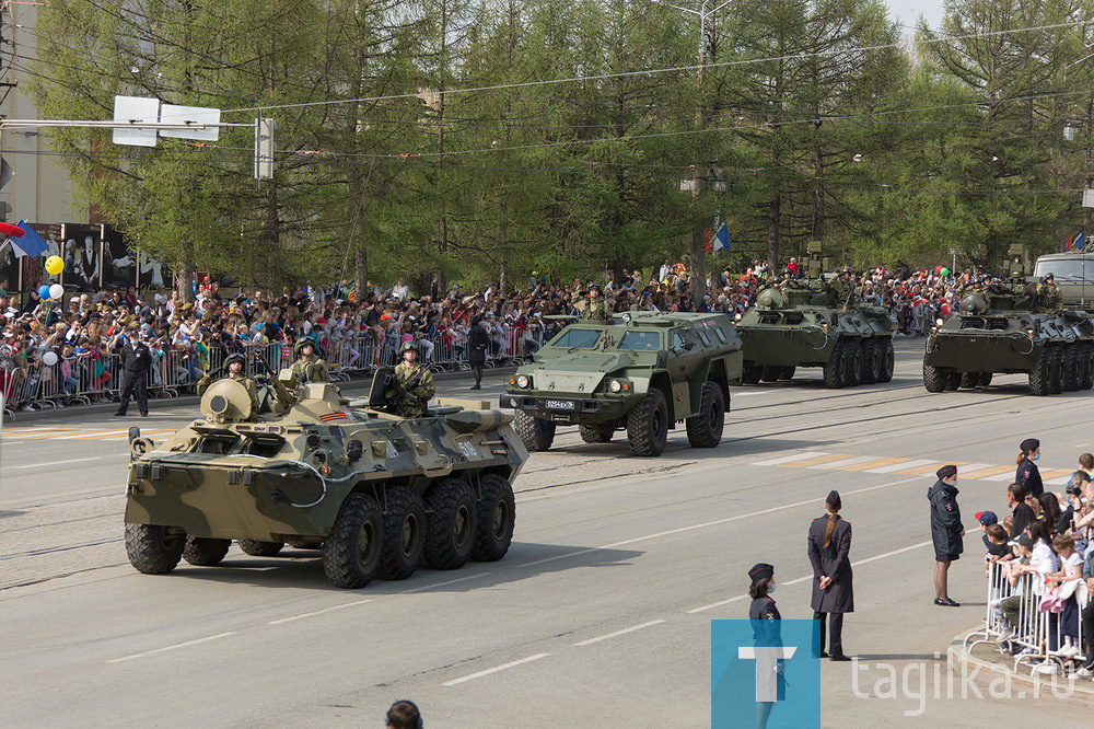 Тагильчане встретили 76-ю годовщину Победы в Великой Отечественной войне