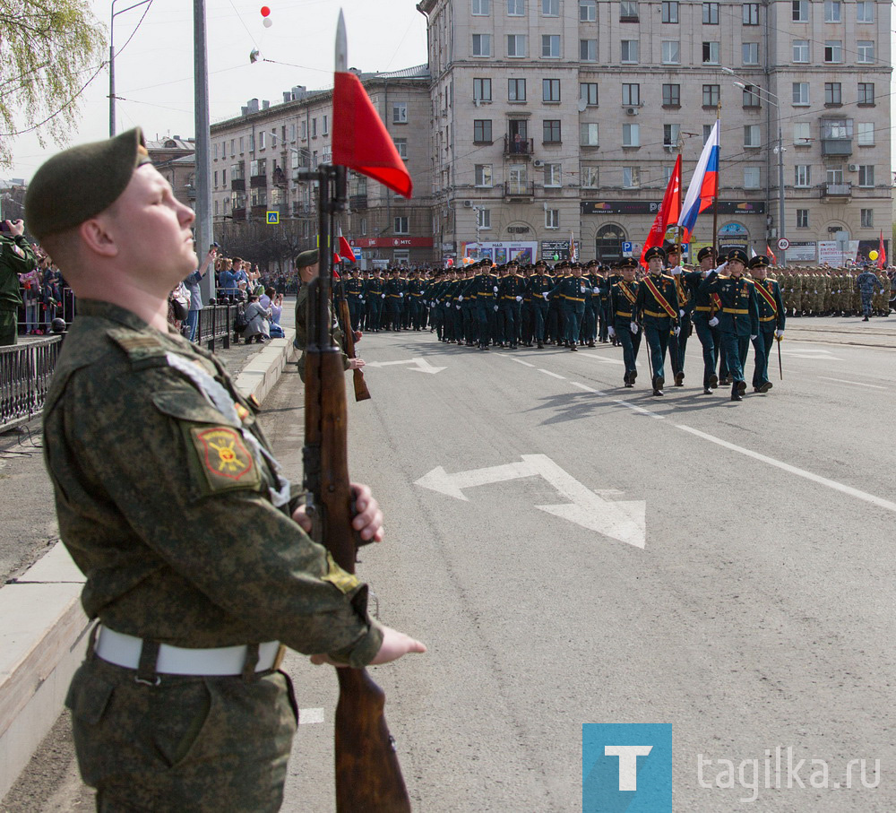 Тагильчане встретили 76-ю годовщину Победы в Великой Отечественной войне