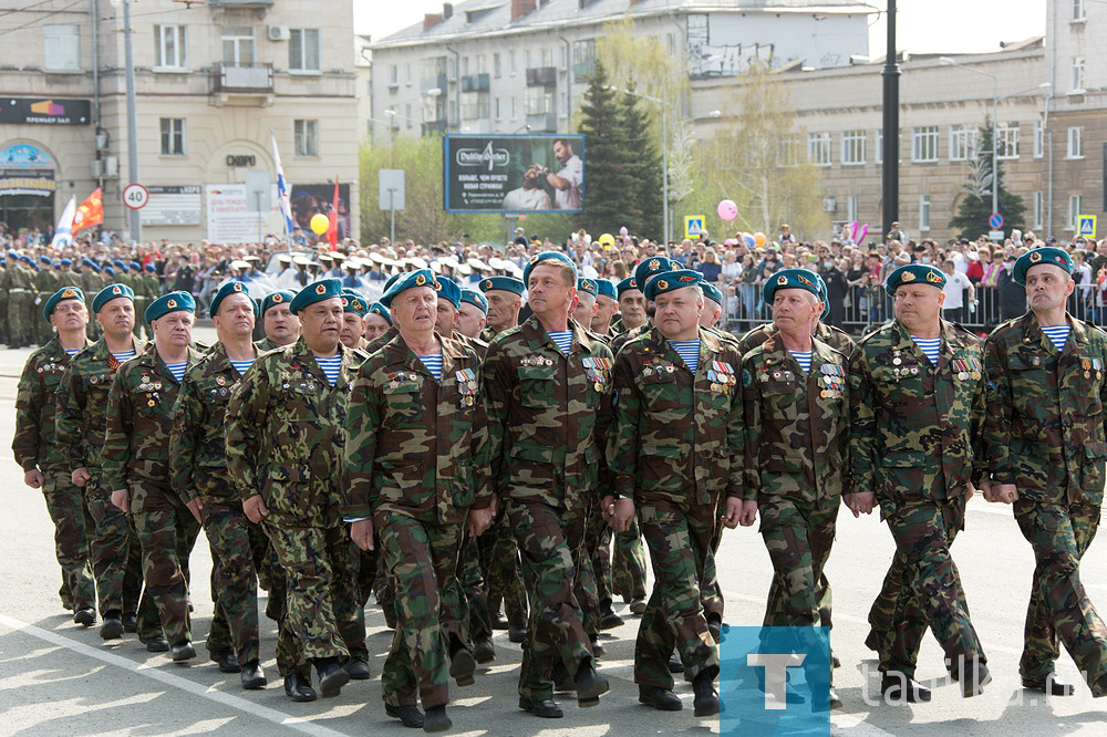 Тагильчане встретили 76-ю годовщину Победы в Великой Отечественной войне